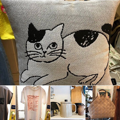 クッションカバーやTシャツなどなど