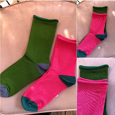 エジプトコットンプレーンソックスとお知らせ