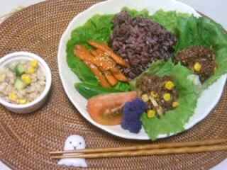 自分のためのつぶつぶランチ