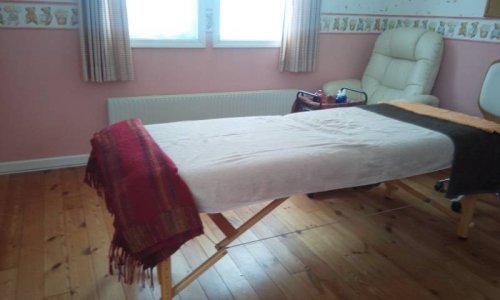 顔コリほぐしモデルさん^^