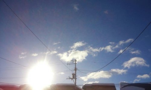 ありがとう太陽!