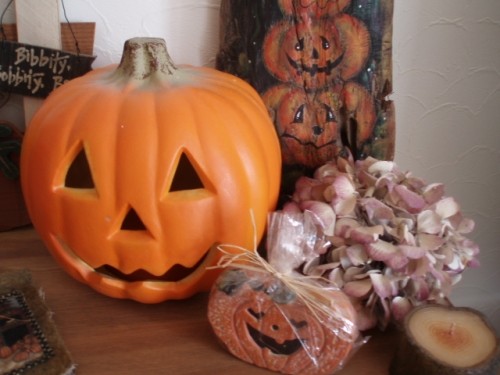 秋はハロウィン・・・そしてお片付け~^^