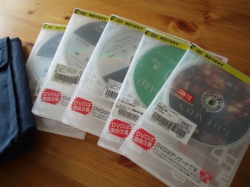 DVD見まくってます~^^
