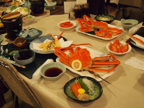 道東旅人宿の会で網走へ(1)~「北海ホテル」でカニコース懇親会~