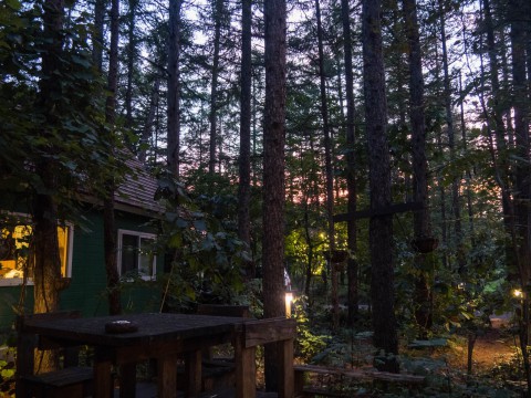 日の入りが早くなり・・秋らしい夕暮れ時のカンタベリー。