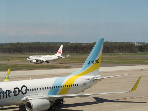 「とかち帯広空港」現在1日4便、飛行機の離発着を見学!