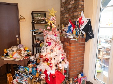 今年はホワイトクリスマス、エゾリス君にリス小屋プレゼント!
