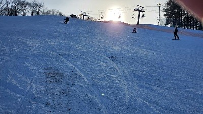 あけのケ丘スキー場オープンしました(2024年1月27日)