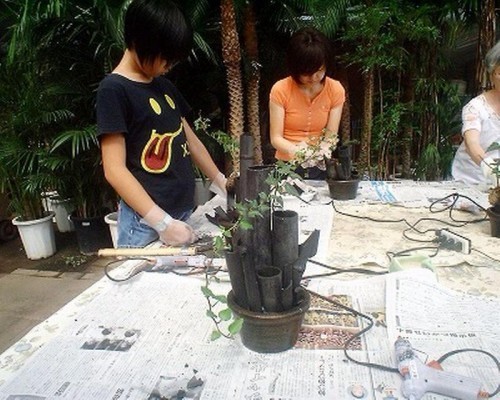 たのしい竹炭講習会