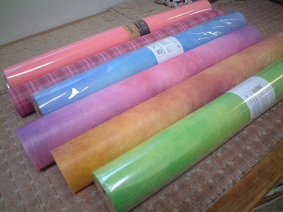 春色ラッピング用紙