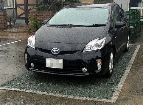 ハニカム構造な駐車場