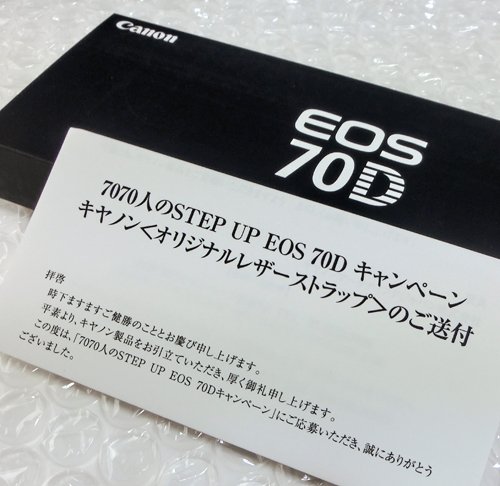 EOS 70D レザーストラップ