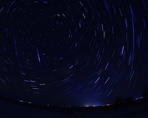 今朝(1/13)早朝の星空つづり