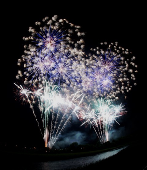 音更商工夏祭り花火大会 2015