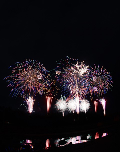 道新十勝川花火大会　2015