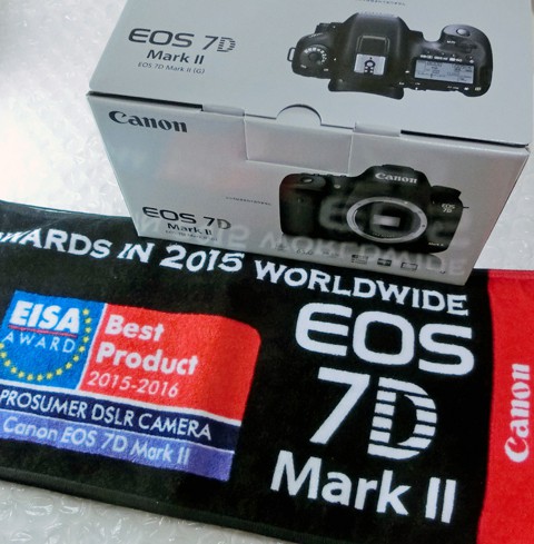 キヤノン EOS 7D MarkII 配備完了(レンズも)