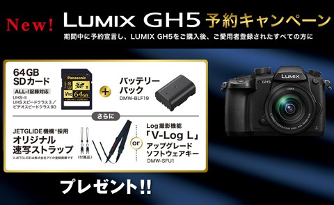 LUMIX GH5　購入宣言しました