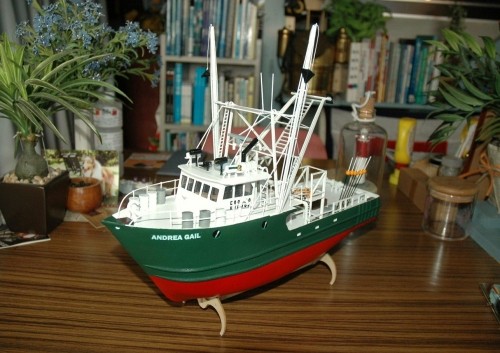 漁船の模型！映画『パーフェクト・ストーム』から