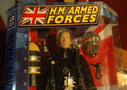 潜水チーム・・・ROYAL NAVY DIVER!