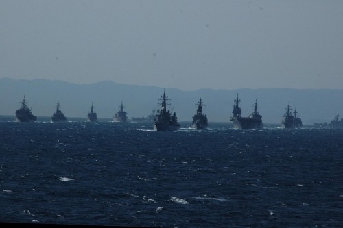 海上自衛隊・観艦式2012へ・・