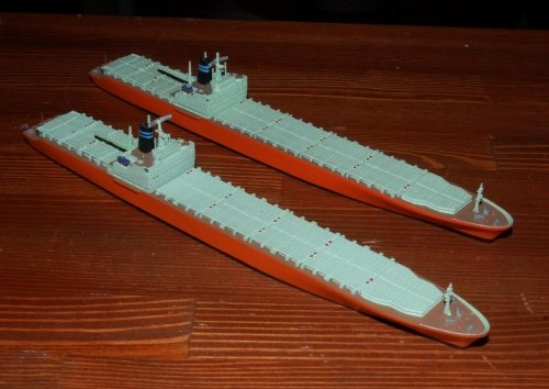 コンテナ船『トヤマ』入荷！1/1250船舶模型コーナーから・・