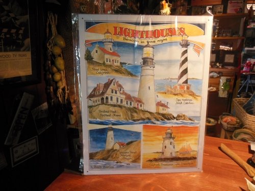 LIGHT HOUSES 看板