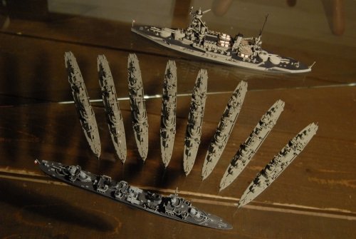 1/700で楽しむ艦船模型・・企画展展示作品から