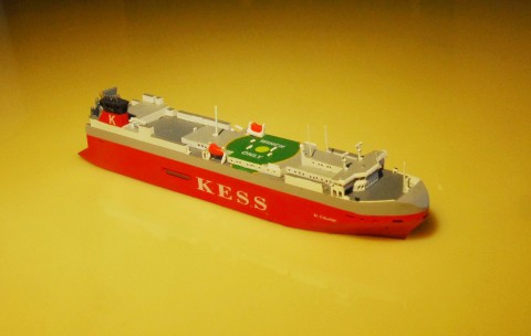小さな世界・・1/1250船舶模型!新商品