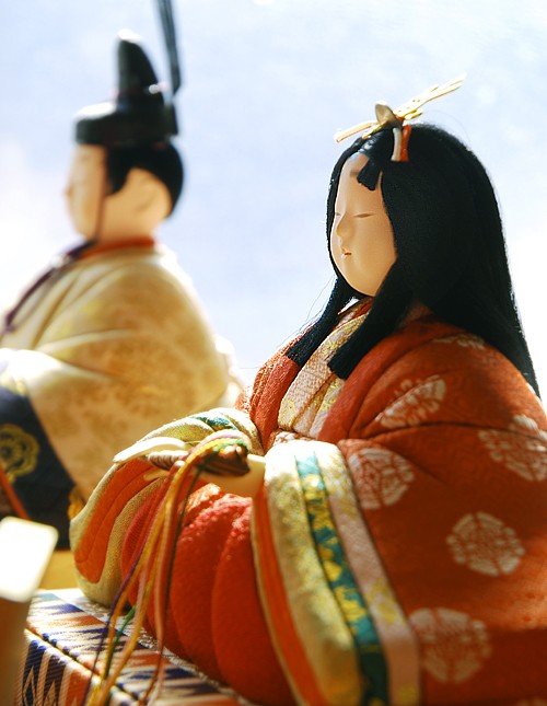 雛人形飾りました