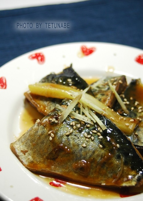 鯖の味噌煮をダッチオーブンで