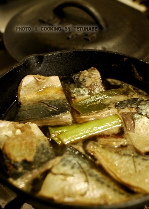 鯖　　醤油煮