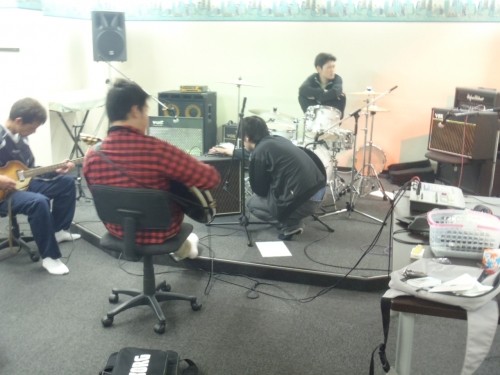 CD作成日誌・・・レコーディングは楽し?