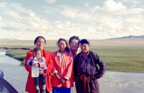 中央アジアにて