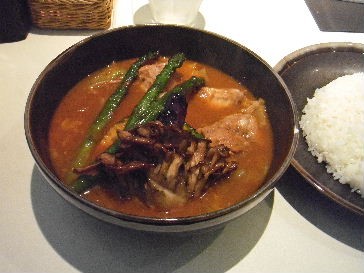 ひげ男爵（スープカレー）