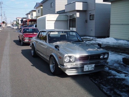 炎のヨコ号　車庫出し