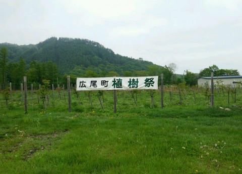 広尾町植樹祭に参加しました＼(^o^)/