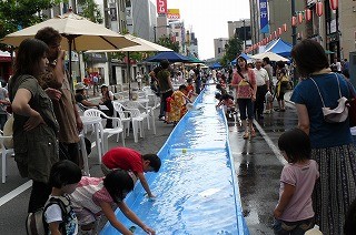 まちなかの水辺~ホコテン遊び市♪