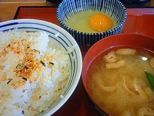 ご飯、大好きです。卵かけご飯☆