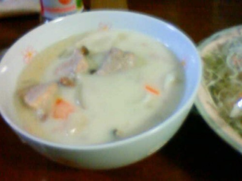 彼のご飯　シチュー(^^)v