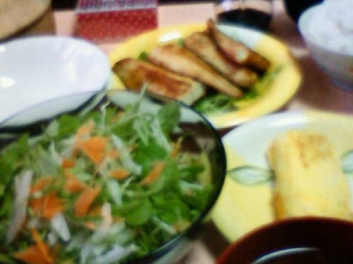 朝ごはんから、頑張った