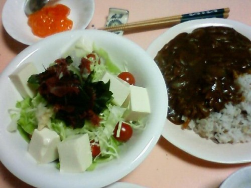 彼ご飯、回顧と言うほど前ではなく、日曜の事。