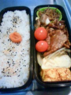 だぁりんお弁当と早朝緊急出勤再び!!