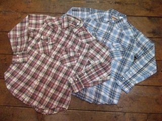 CAMCO LIGHT FLANNEL WESTERN SHIRTS!!