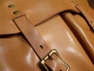 Cushman SADDLE LEATHER SHOULDER BAG!!