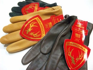 CHURCHILL GLOVE / MARVERICK CS DEERSKIN GLOVE SHORT WRIST