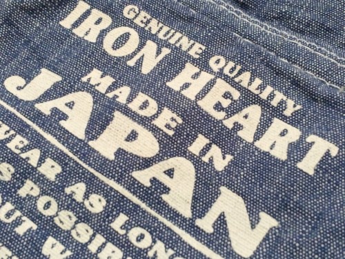 IRON HEART / HEAVY SELVEDGE CHAMBRAY WESTERN SHIRTS