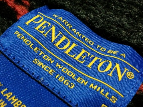 PENDLETON / SHAWL COLLAR PULLOVER "Diamond Desert"