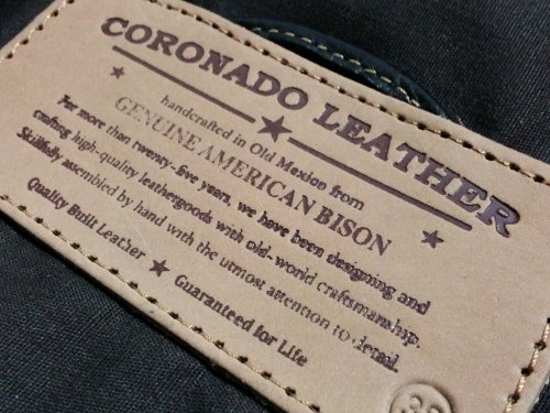 CORONADO LEATHER / Bison Garrison Vest