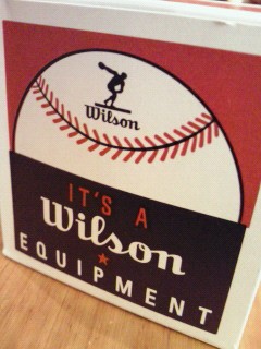 WILSONソックス。