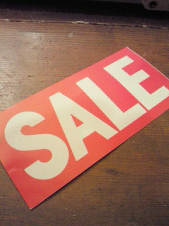 ＳＡＬＥ２日目！！